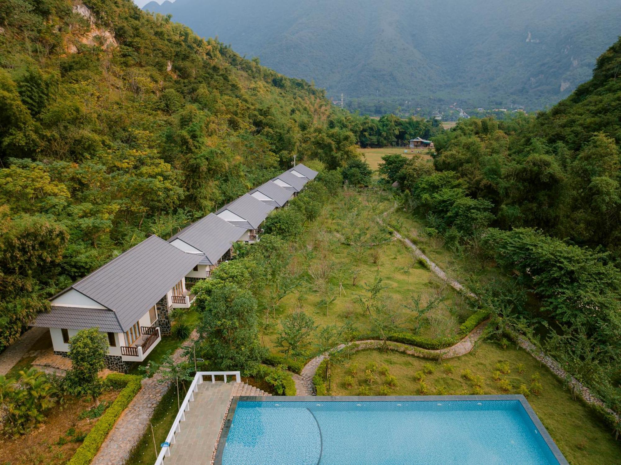 Mai Chau Mountain View Resort Exteriér fotografie